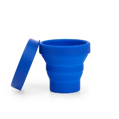 Copo Retrátil de Silicone 150ml - MiHa Brindes 