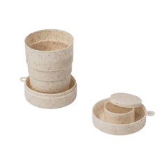 Copo Retrátil Fibra de Arroz 200ml - comprar online