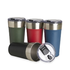 Imagem do Copo Térmico de Inox 500ml com Canudo e Abridor
