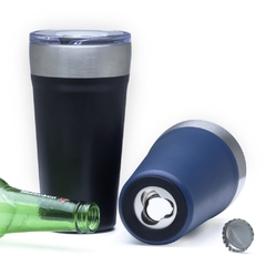 Copo Térmico de Inox 500ml com Canudo e Abridor - comprar online