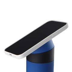 Garrafa Térmica 400ml em Aço Inox com Suporte para Celular na internet