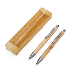 Imagem do Kit Ecológico Caneta e Lapiseira Bambu