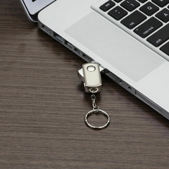 Mini Pen Drive 4GB/8GB Giratório - MiHa Brindes 
