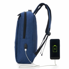 Mochila de Nylon USB 21L na internet