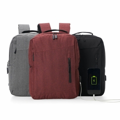 Mochila de Nylon USB 21L na internet