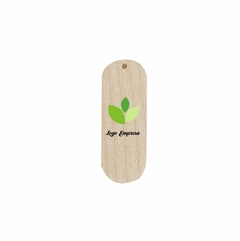 Pen Drive Bambu Giratório 4GB/8GB/16GB/32GB