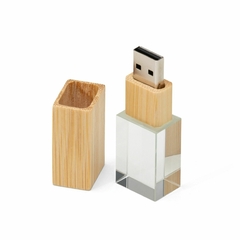 Pen Drive Cristal Bambu 4GB/8GB/16GB - comprar online