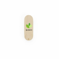 Pen Drive de Madeira Giratório 4GB/8GB