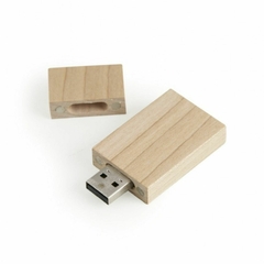 Pen Drive Eco de Madeira 4GB/8GB - comprar online