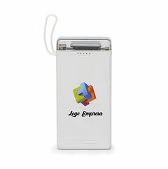 Power Bank 10.000mAh com Lanterna e Multissaídas