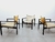 Michel Arnoult - Trio de poltronas em madeira nobre Peg Lev. - buy online