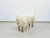 Banco inspirado em François Xavier Lalanne com patas e rosto latão polido on internet