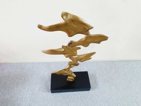 Escultura abstrata Domenico Serio