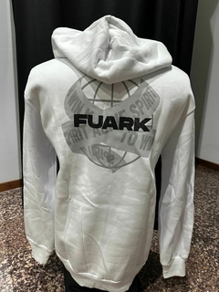 Buzo Oversize Unisex (FUARK ALIVE SPIRIT BLANCO)