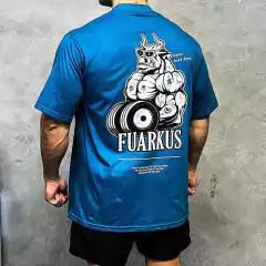 REMERA OVERSIZE FUARK (FUARKUS TURQUESA)