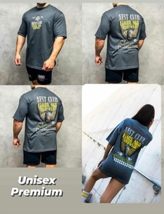 REMERA OVERSIZE FUARK (ALAS GRIS)