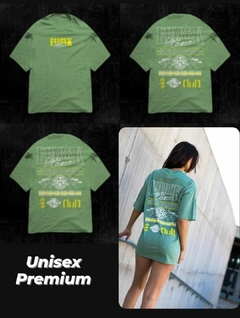 REMERA OVERSIZE FUARK (AESTHETIC COMPANY GREEN)