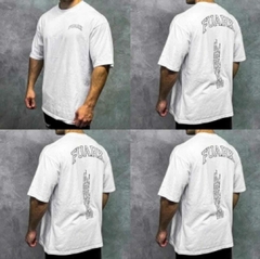 REMERA OVERSIZE FUARK (AESTHETICS WORLDWIDE CREW WHITE)