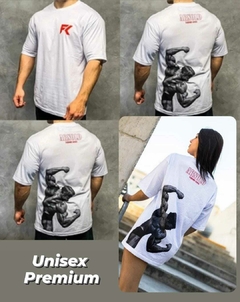 REMERA OVERSIZE FUARK (ARNOLD 4D WHITE)