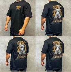 REMERA OVERSIZE FUARK (PERRO 4D BLACK)