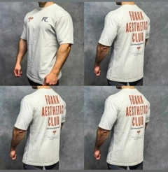 REMERA OVERSIZE FUARK (FUARK AESTHETIC CLUB HUESO)