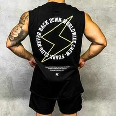 SUDADERA RUSTIC (NEVER BACK DOWN)