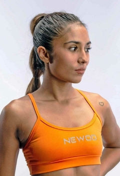 TOP TIRA FINA COLOR NARANJA