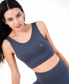 TOP GRIS OSCURO MORLEY