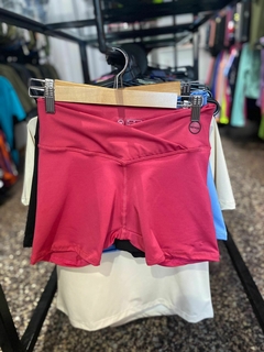 Calza corta Newod - FUCSIA CINTURA CRUZADA