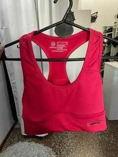 TOP CORTE AMERICANO- FUCSIA