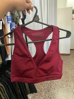 TOP LADY - BORDO