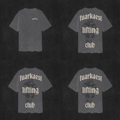 REMERA OVERSIZE FUARK PREWASH