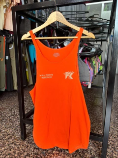 MUSCULOSA STRINGER UNISEX- NARANJA - comprar online