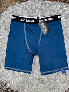 CALZA CORTA HOMBRE LYCRA- PETROLEO - comprar online