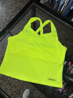 MUSCULOSA VICTORY- AMARILLA FLUOR - comprar online