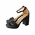 SANDALIA C/TALON CERRADO Y TACO PALO Y PLATAFORMA LADY STORK (SABINA) - tienda online