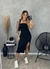 Vestido Feminino Mídi Tomara Que Caia Com Fenda Moda