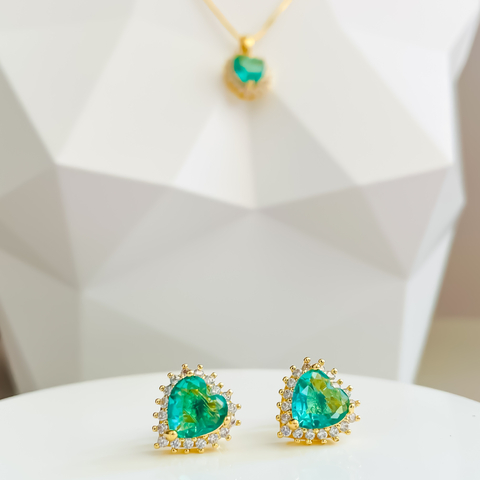 Conjunto Coração Turmalina