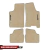 Jogo de Tapete Corsa Maxx Ano 2002 a 2015 em Carpete 7 mm - Truck-Car Tapetes Automotivos