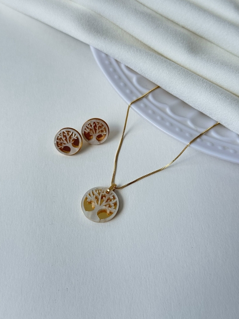 Conjunto Árvore da Vida Pérola