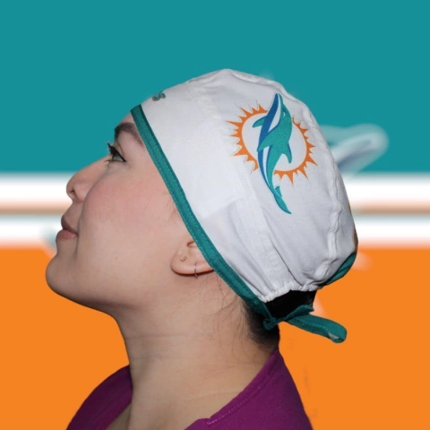 Gorro Quirúrgico NFL Delfines de miami