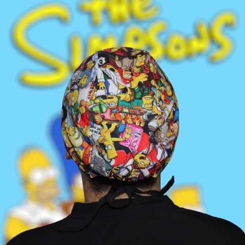 Gorro Quirúrgico Los Simpsons Personajes