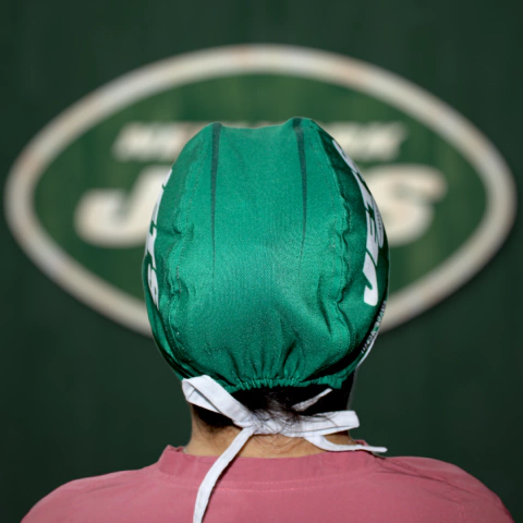 Gorro Quirúrgico Jets New York NFL