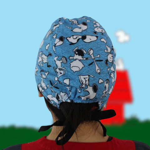 Gorro Quirúrgico Snoopy