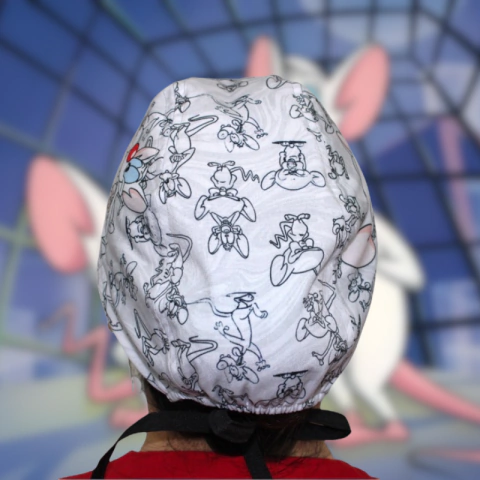 Gorro Quirúrgico Pinky y Cerebro