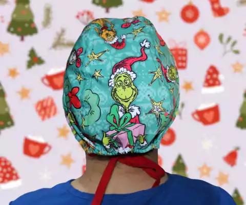 Gorro Quirúrgico Grinch 2