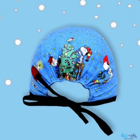 GORRO QUIRURGICO SNOOPY NAVIDAD