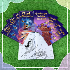 Libros para colorear Aladdin