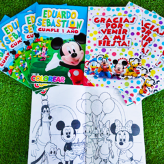 Libros para colorear Mickey Mouse
