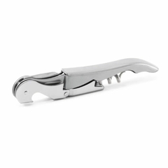 SACA ROLHAS EM AÇO INOX 2 ESTÁGIOS - DYNASTY - CROMADO - comprar online